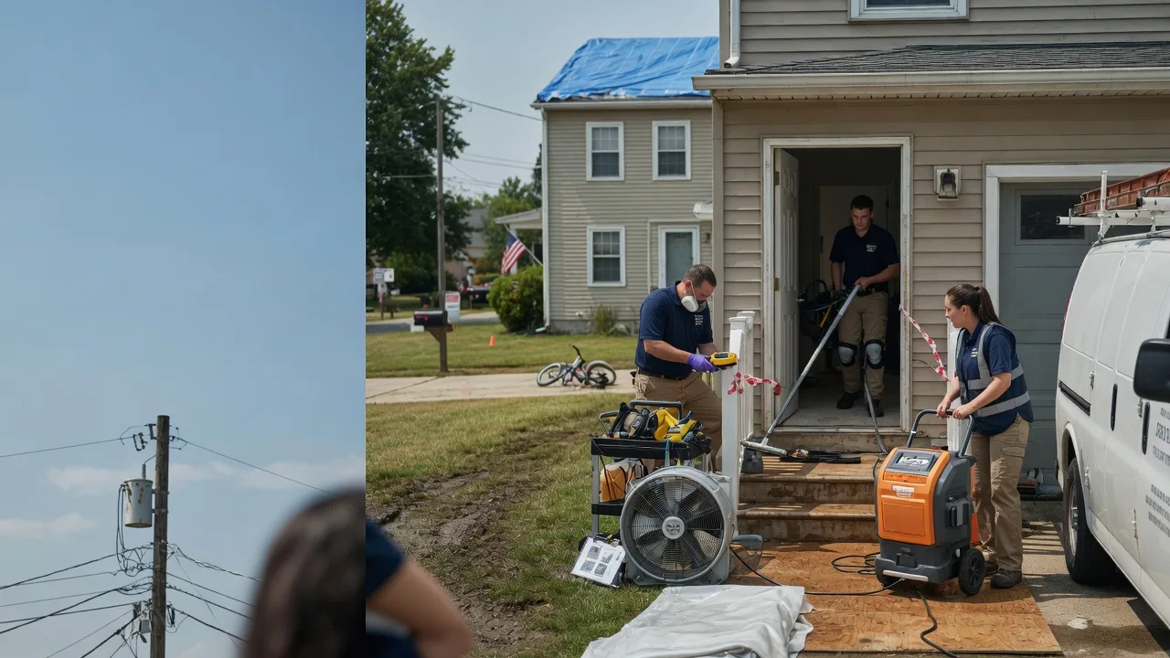 Water Damage Repair in Newtown, PA near me